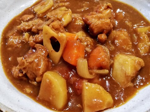 チキンと根菜たっぷりカレー